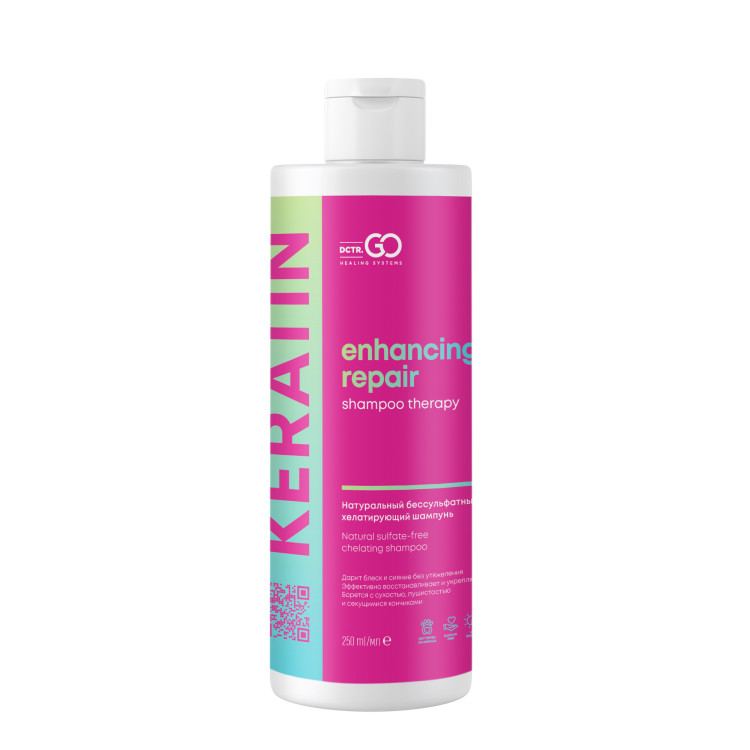 Dctr.Go. Healing Systems Хелатирующий шампунь Enhancing Repair Shampoo, 250 ml в Омске
