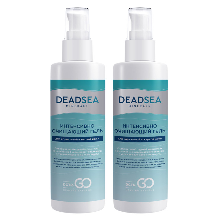 Dctr.Go Набор очищающий гель для умывания лица с церамидами 2 шт в Омске